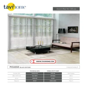 Rèm Cầu Vồng TAVI SK-Picasso