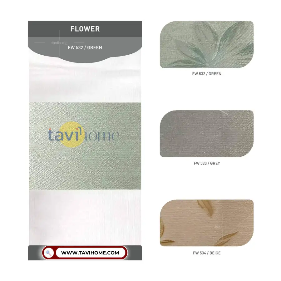Rèm Cầu Vồng TAVI SK-FLOWER - Ảnh 3