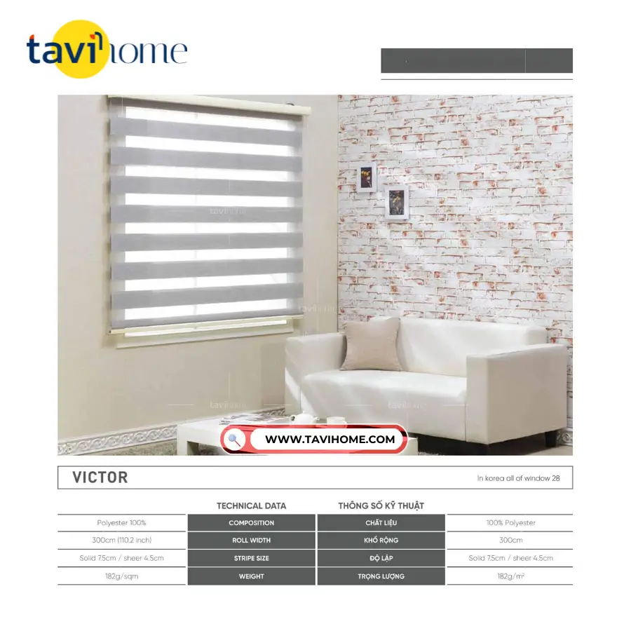 Rèm Cầu Vồng TAVI SK-VICTOR - Ảnh 2